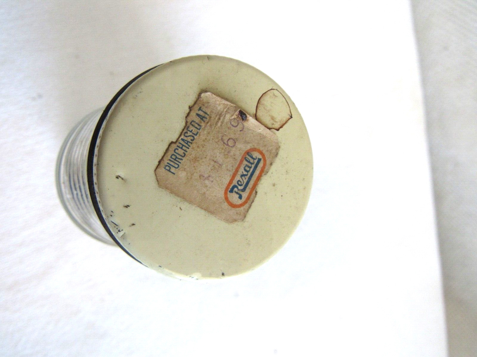 VINTAGE REXALL DRUG 1000 SACCHARIN TABLET BOTTLE 4.75″ TALL
