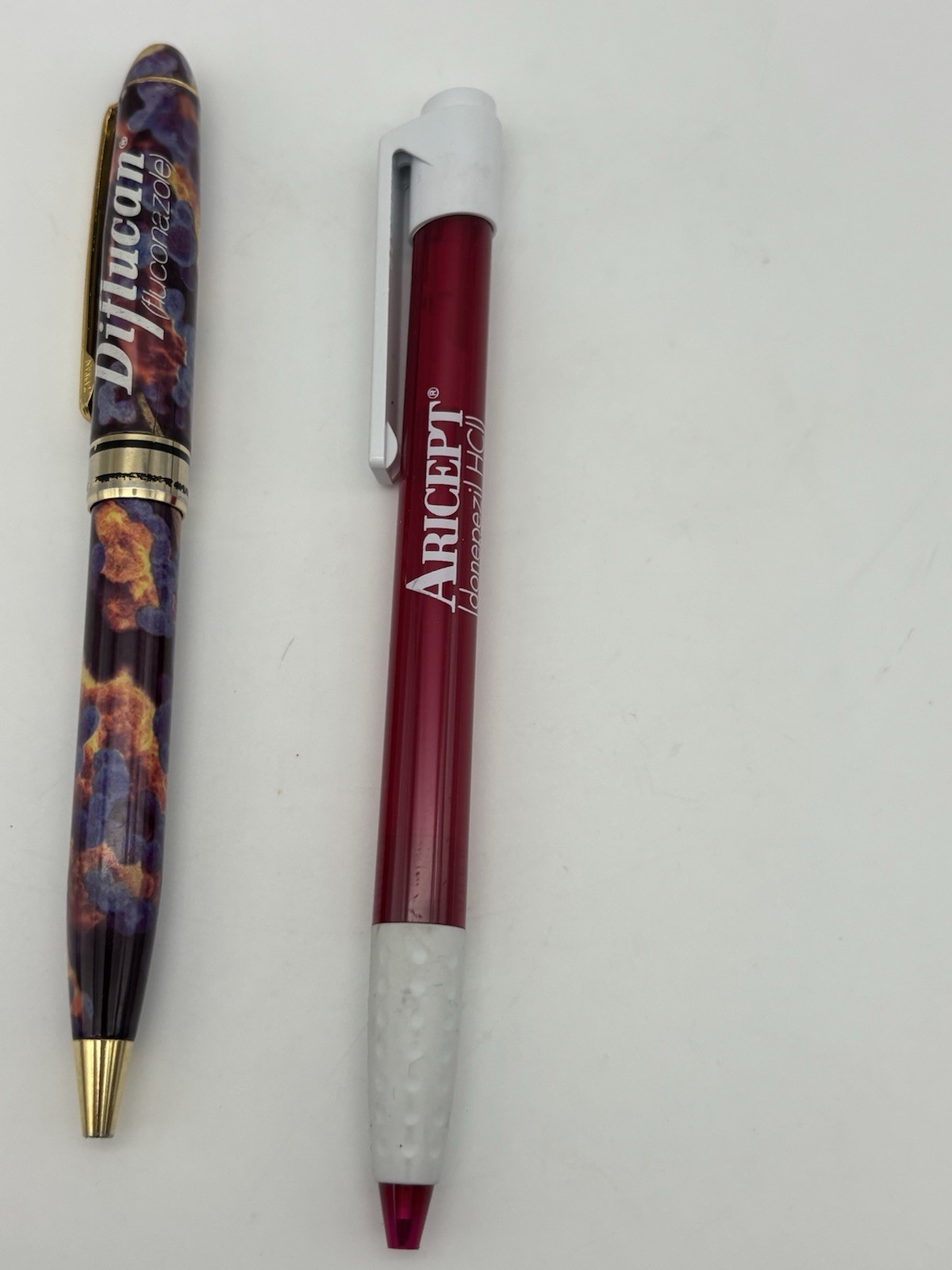 Pharmaceutical Drug Rep Pens 1-Diflucan 2-Aricept 1-Aciphex