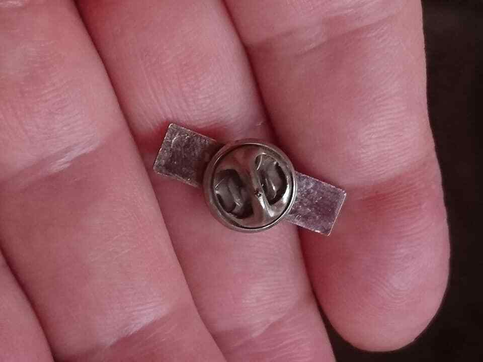 🔴SANDOZ Pharmaceuticals pin LSD Albert Hofmann Logo pin badge🔴