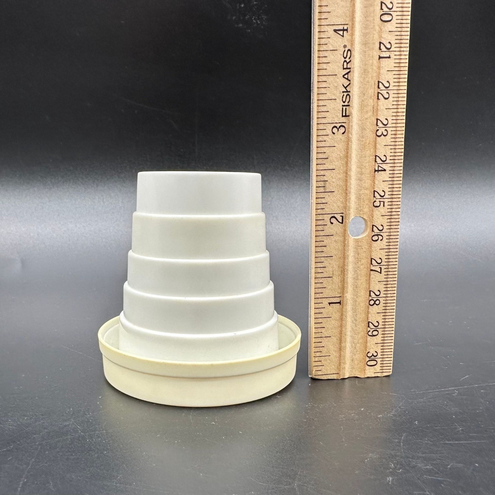 Vtg Pill Cup Allegra Telescoping Elephant Pharmaceutical Drug Rep Promo Travel