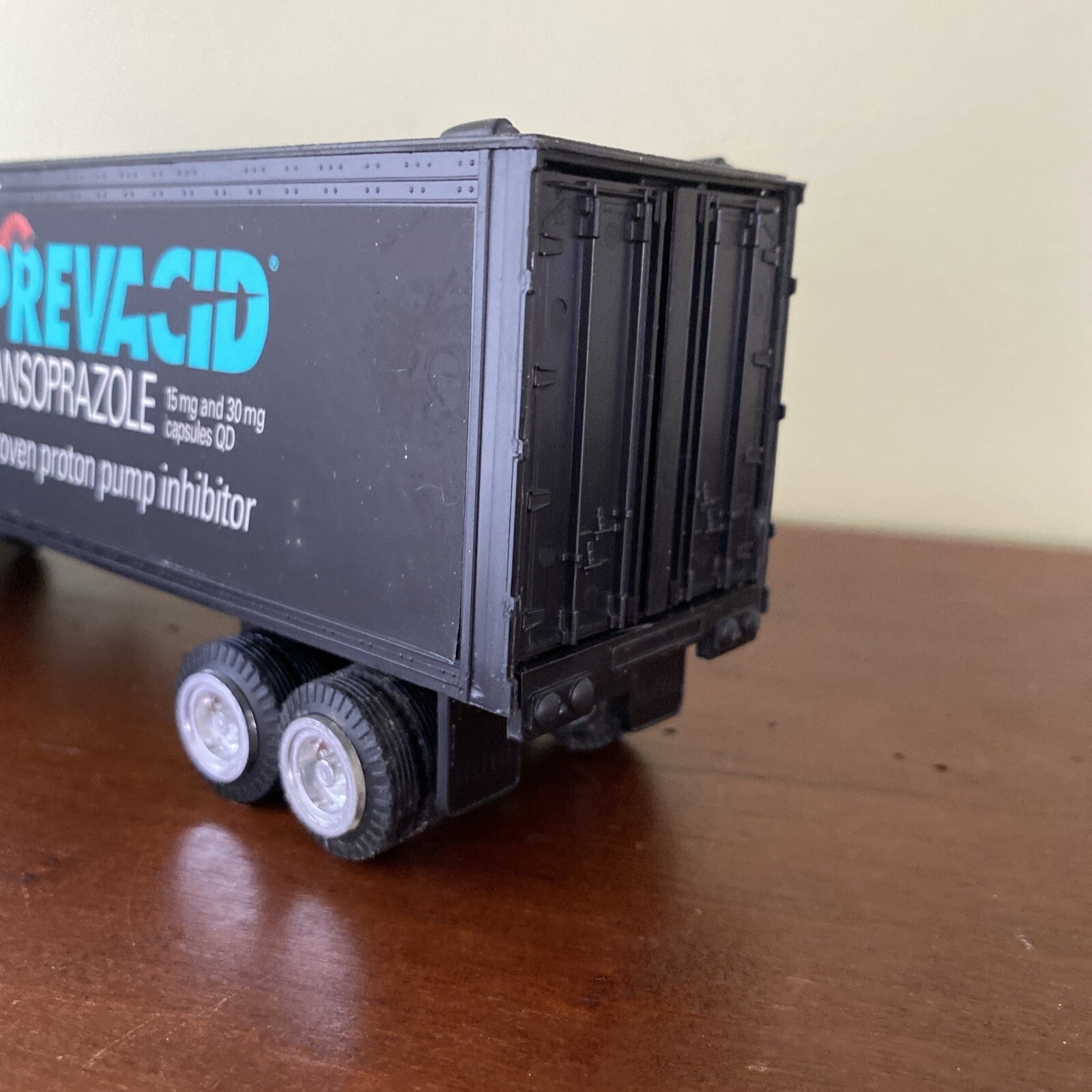 Pharmaceutical Drug Rep Prevacid Tractor Trailer Die Cast Toy Truck Imperfect Bx
