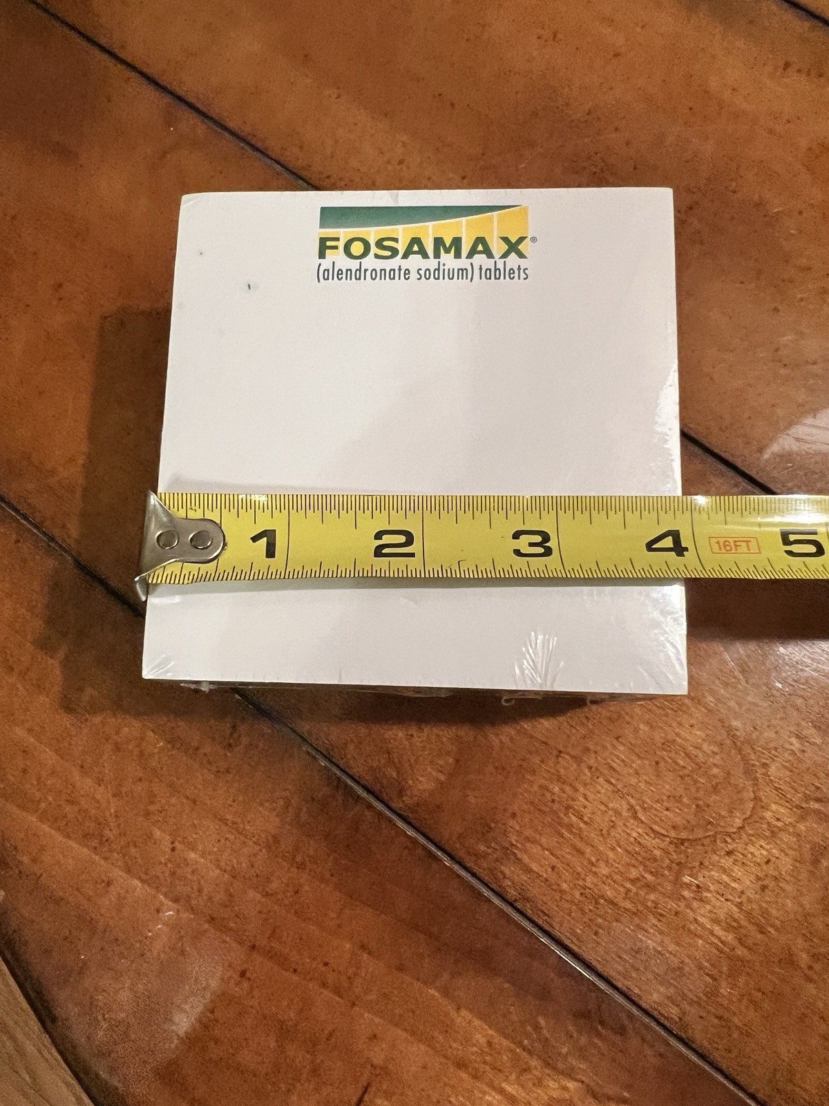 Fosamax Pharmaceutical Drug Rep Notepad Sticky Notes Advertising 4″x4″ New