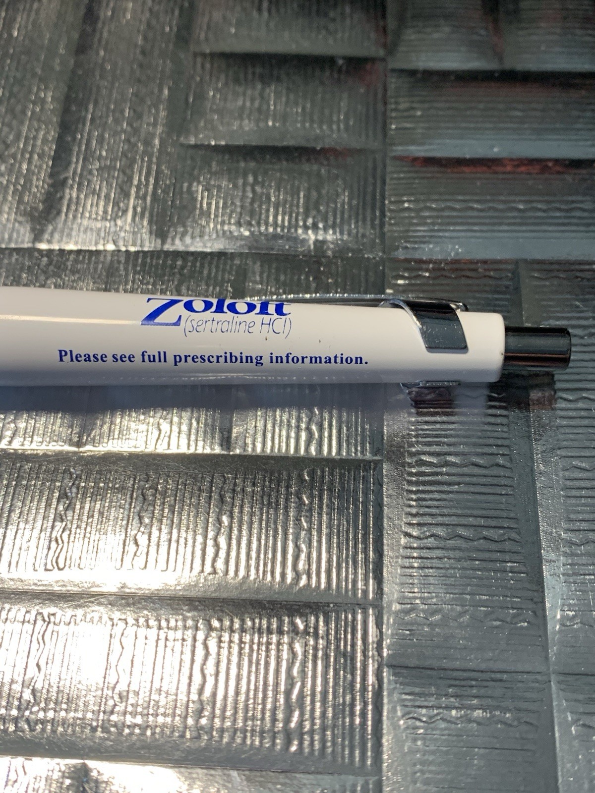 Beautiful Zoloft PEN Drug Rep Pharmaceutical Promo Medical Advertising Writes!