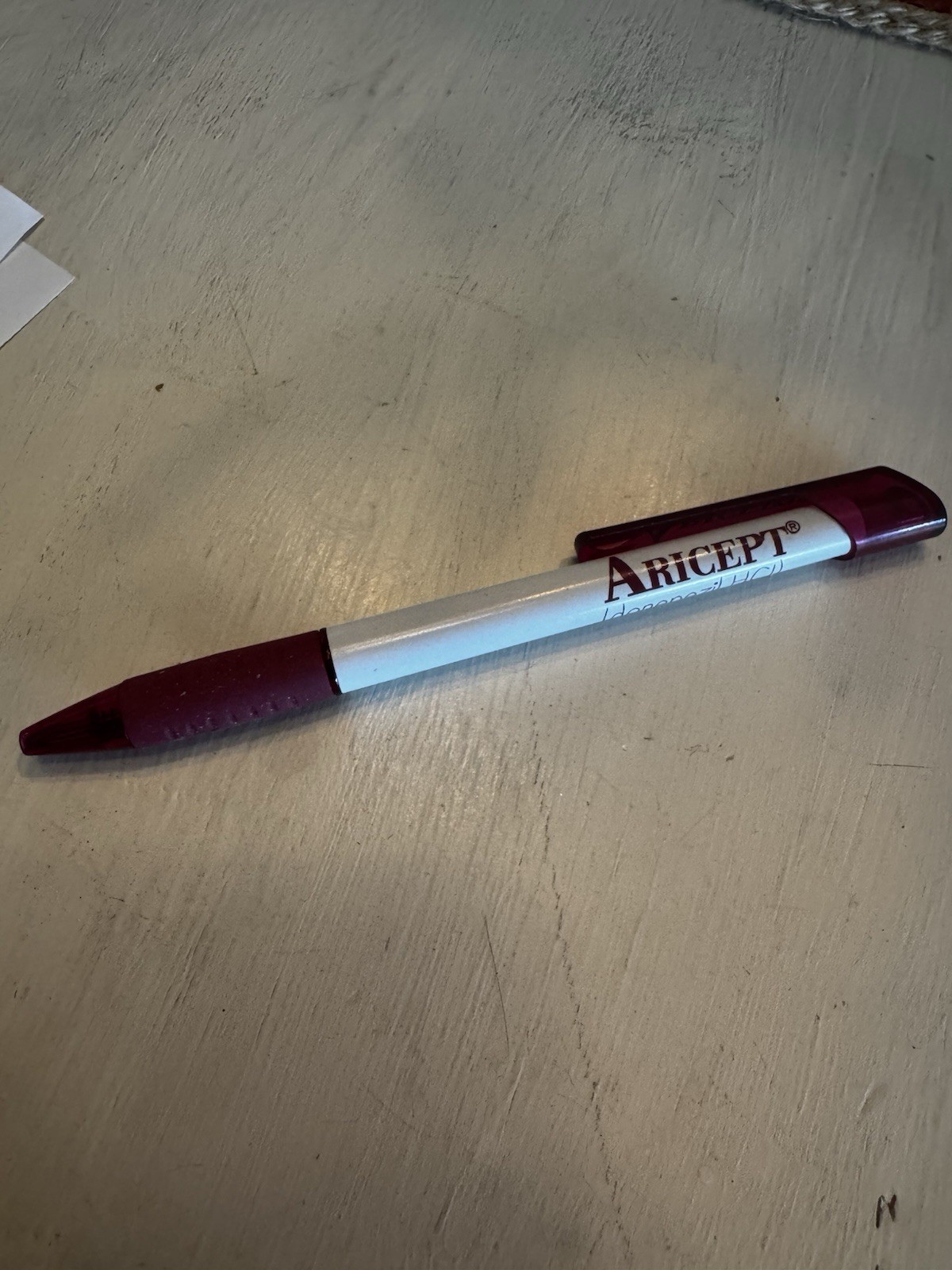 ARICEPT Medical Drug Rep Pharmaceutical Pen Collectible Advertising