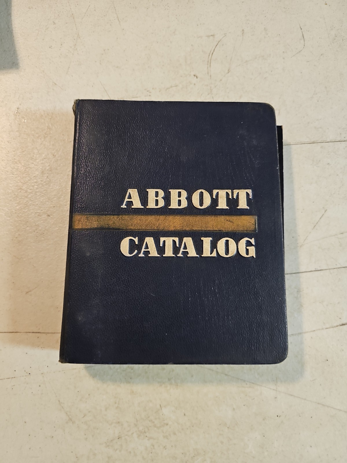 Vintage 1973 Abbott Laboratories Pharmaceutical Products Catalog In Binder