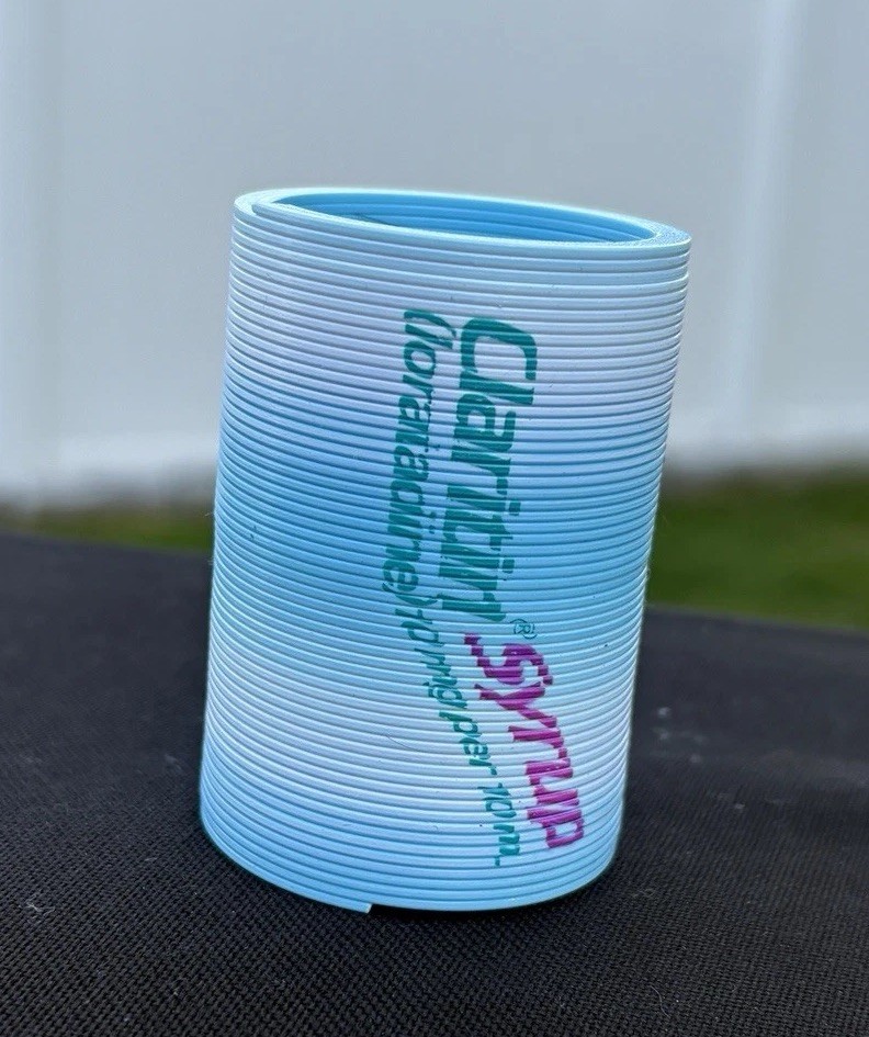 Claritin Promotional Toy Plastic Slinky Reditabs Syrup Rare