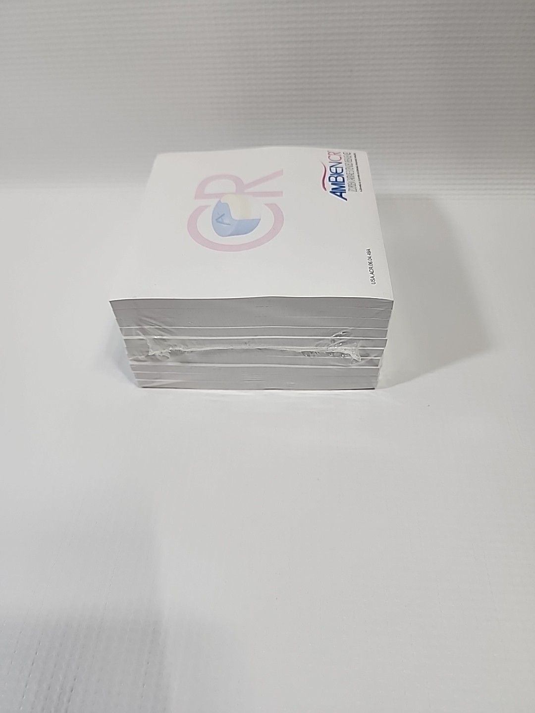Ambien CR Pharma Drug Rep Promo Giveaway Notepad (10) pads 4″ Square NEW & RARE