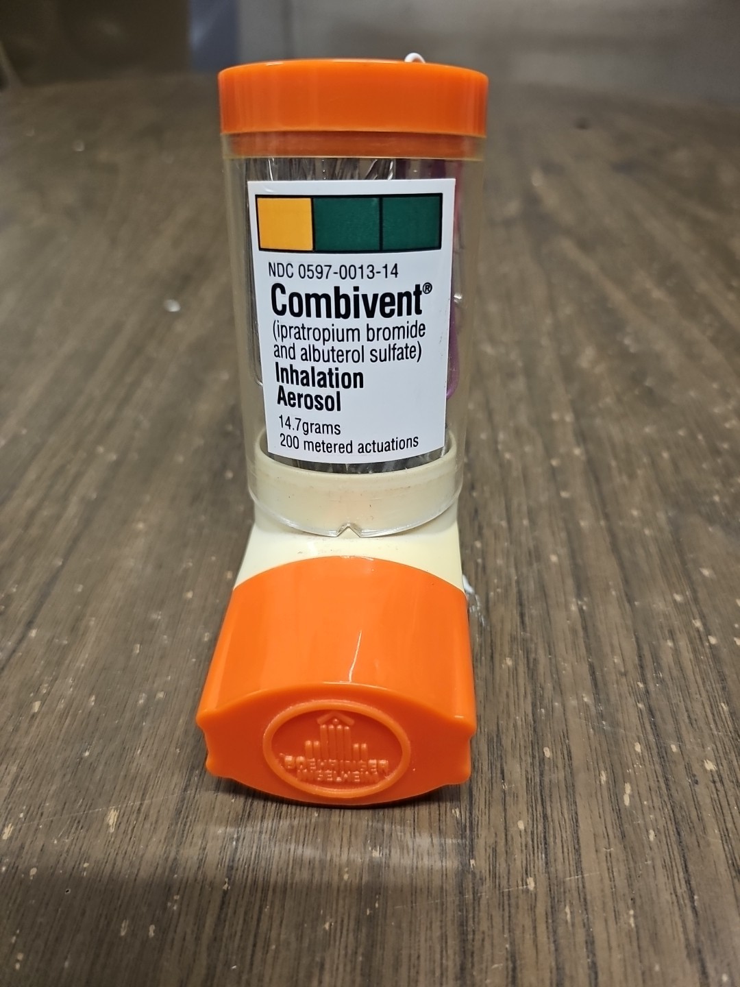 Vintage Combivent Inhaler Pharmaceutical Drug Rep Promotional Paperclip Holder