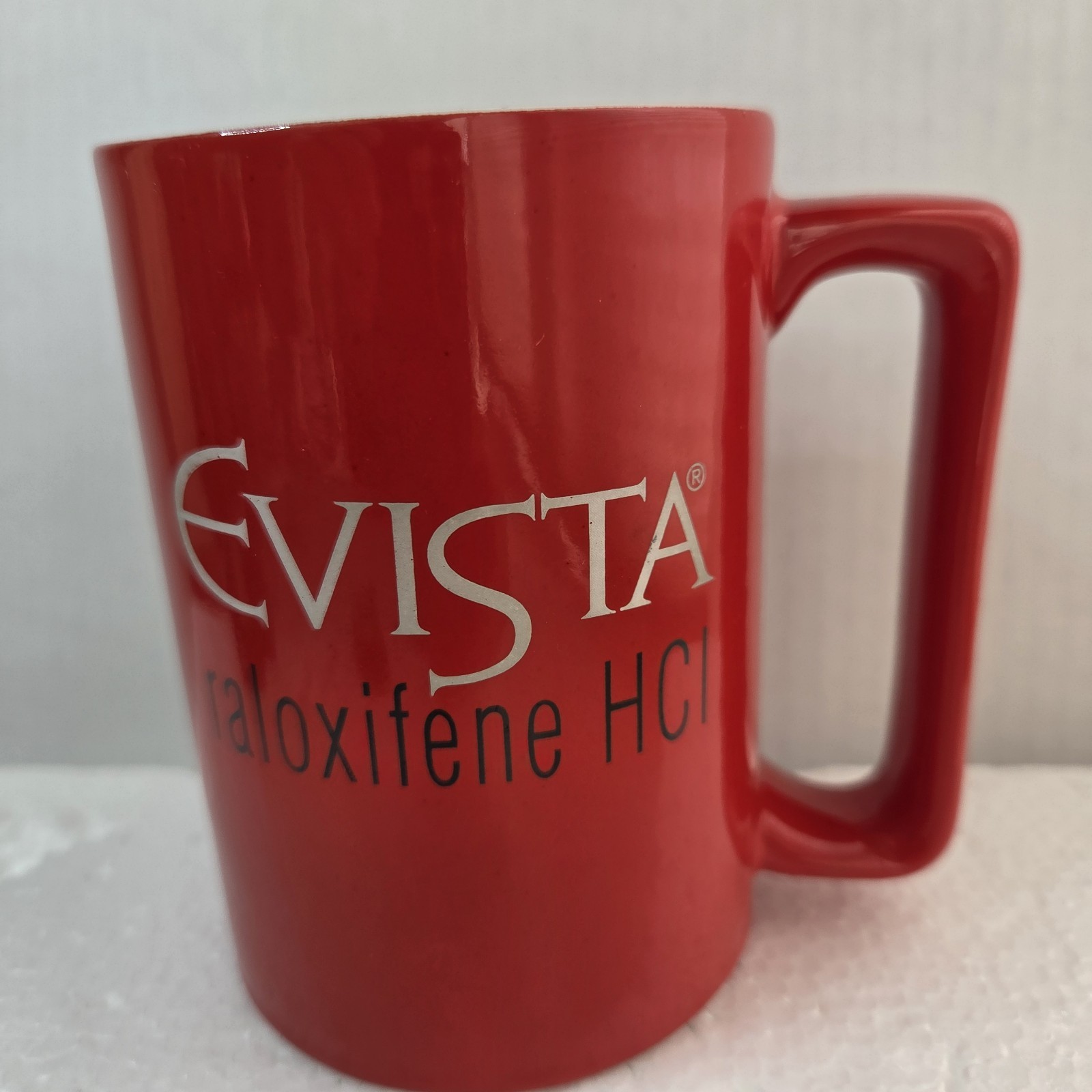 Evista Pharmaceutical 16-ounce Coffee Mug Drug Promo Advertising Ceramic
