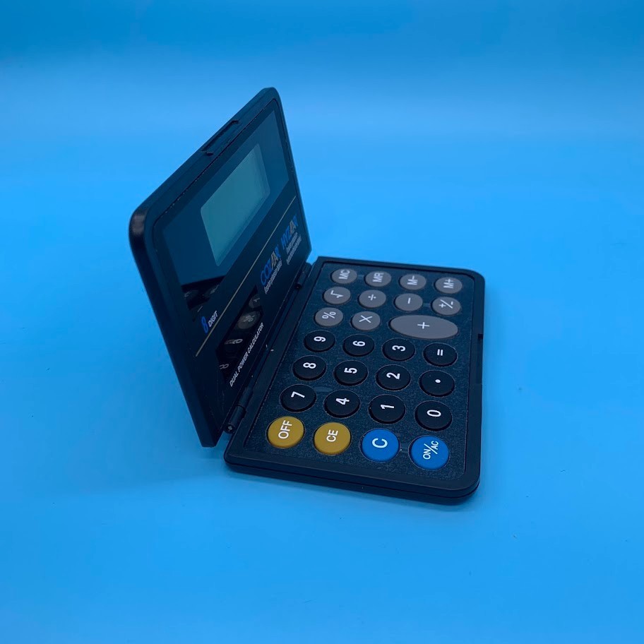 Cozaar Hyzaar Black Pocket Calculator Pharmaceutical Drug Rep Promo Advert