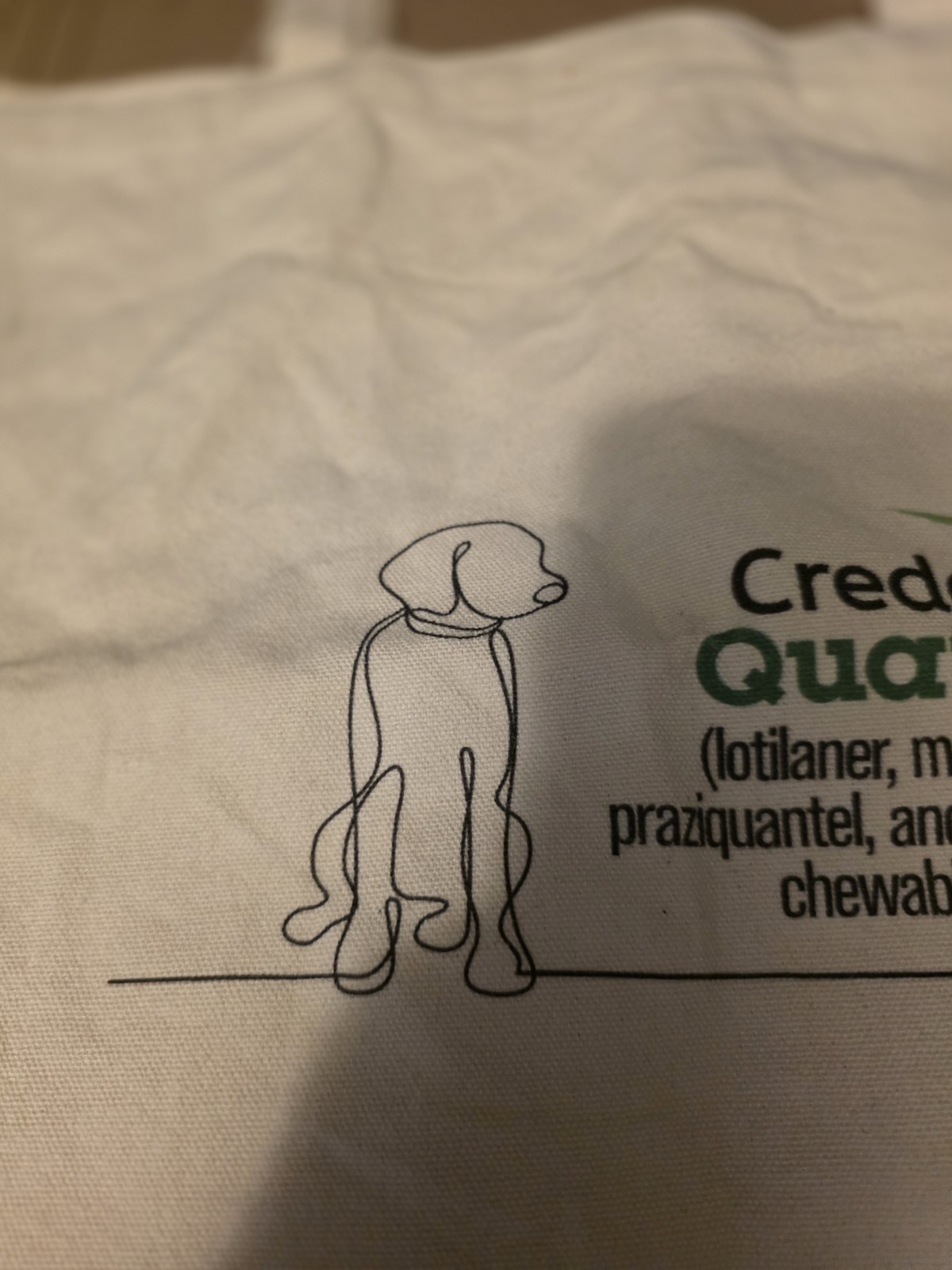 Pharmaceutical Collectable Dog Tablet Cloth Bag