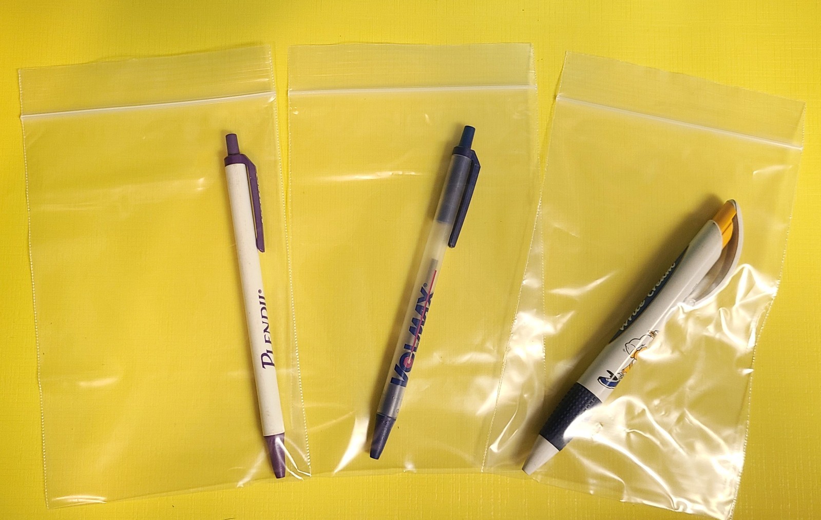 1992 Pharmaceutical Drug Rep Ad Promo Writing Pens *Bactroban *Plendil *Volmax
