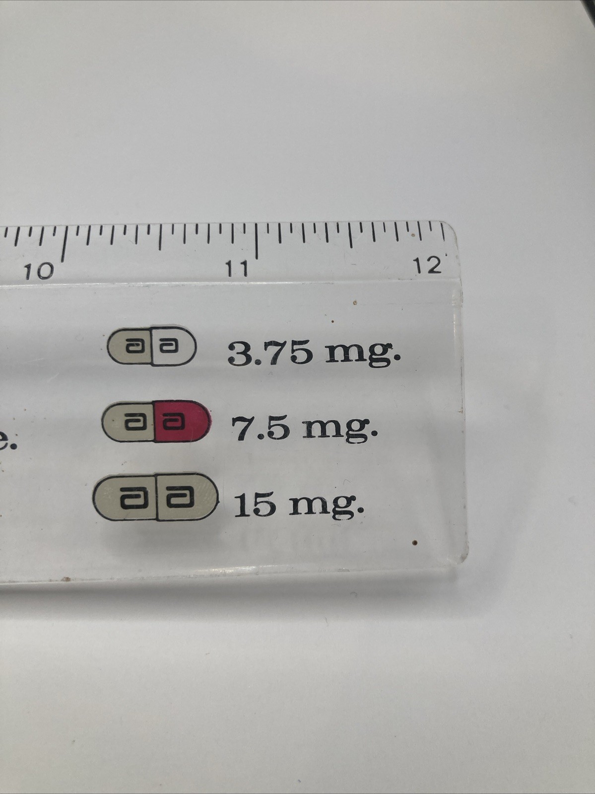 VINTAGE TRANXENE PHARMA COLLECTIBLE RULER DRUG REP PROMO VINTAGE SWAG
