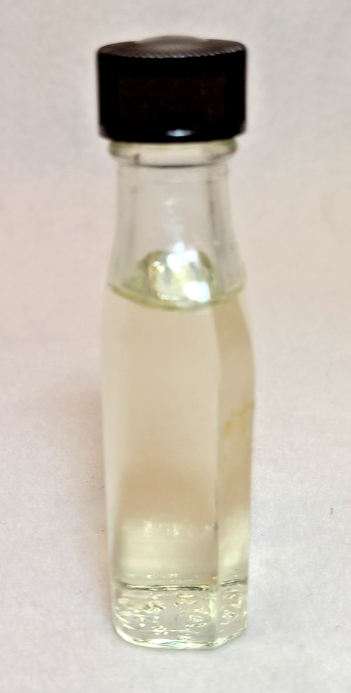 Vintage 1951 McCullough Pharmacy Glycerin Bottle w/ Label Oxford PA, Armstrong