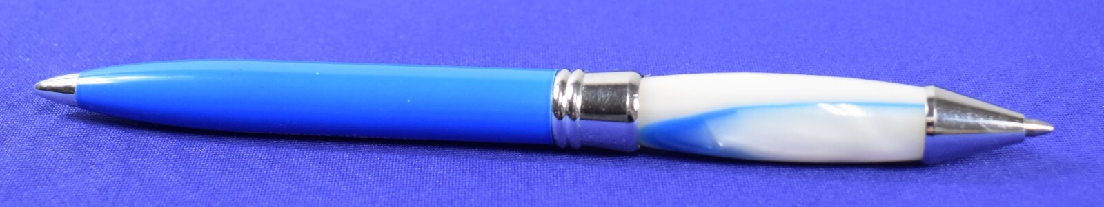 Blue Marbled Viagra Drug Rep Pharmaceutical Promo Advertising Metal Pen #4913