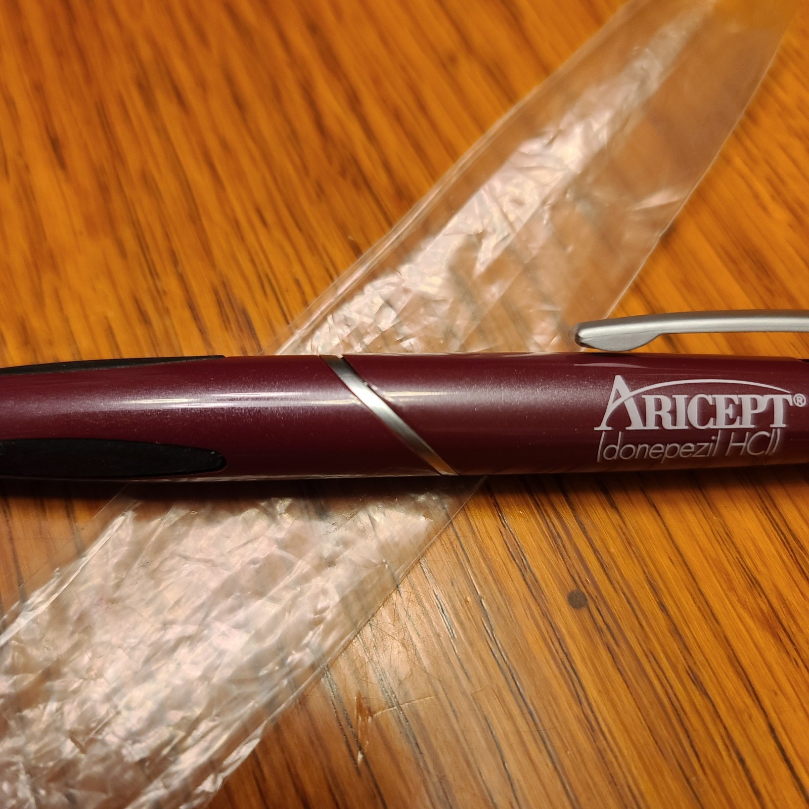 ARICEPT Pharmaceutical Drug Rep Heavy MetalPen Advertising Collectible Writes