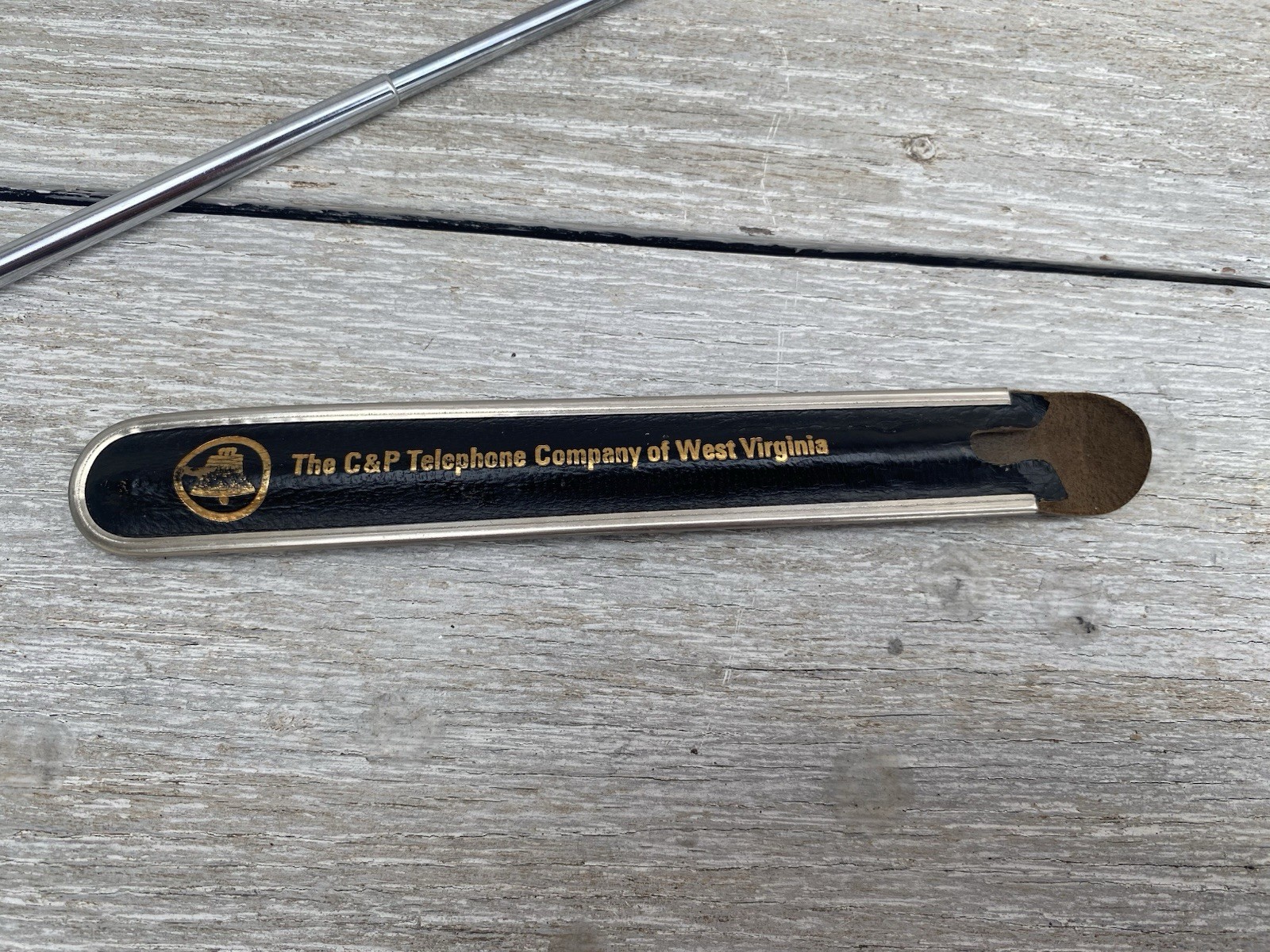 The C&P Telephone Company of West Virginia,Vintage TELESCOPIC POINTER w BOX#CE