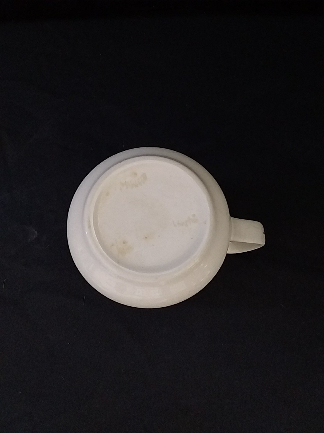 Vintage Hall Pottery Tea Cup, Rx Pharmacy & Medicine Symbols