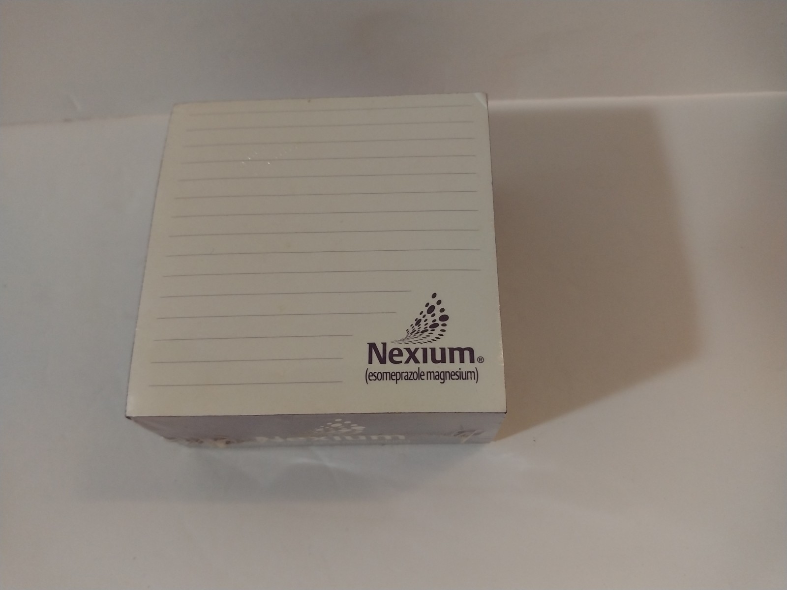Nexium Pharmaceutical Rep Advertising Post It Note Pad Sealed