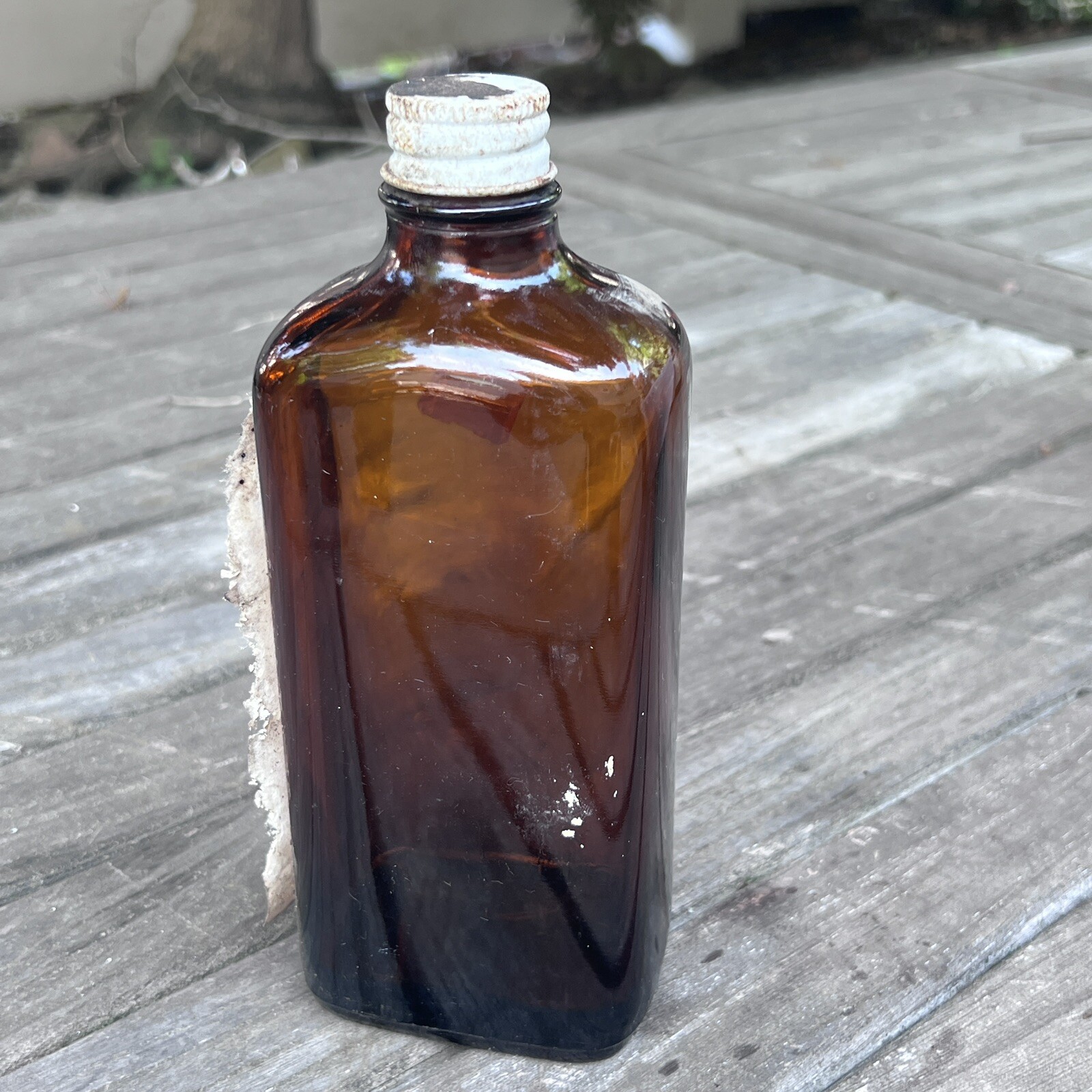 Vintage Bentyl Phenobarbital Merrel EMPTY Amber Pharmacy Bottle 127-16