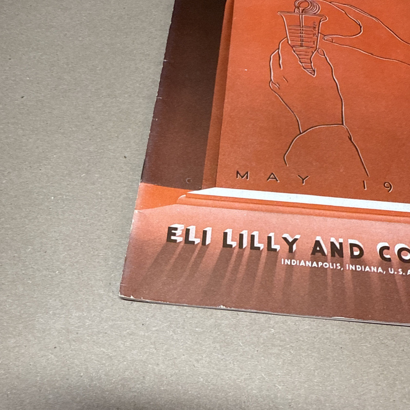 Tile And Till Magazine Eli Lilly And Company May 1938 Indianapolis Indiana