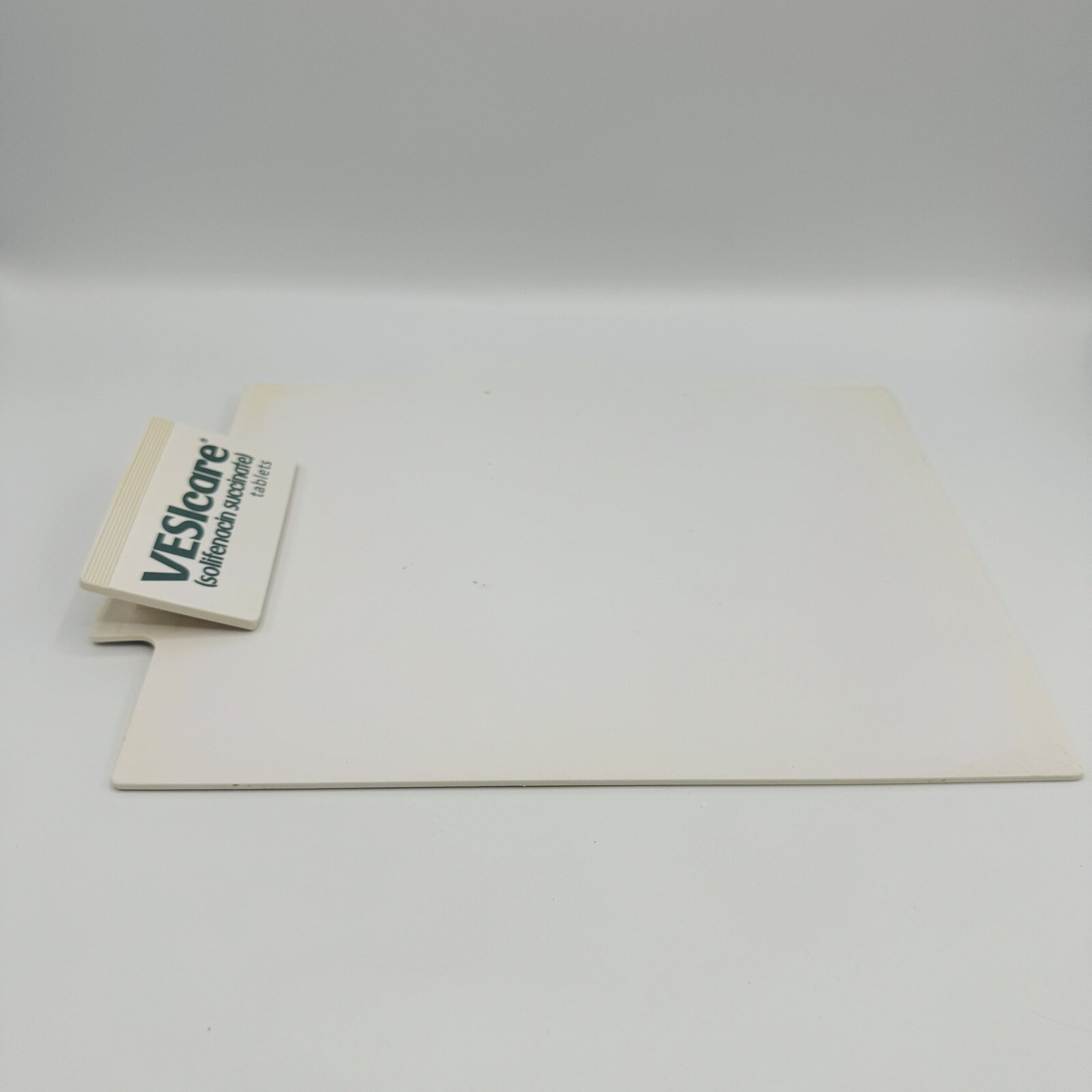 VESIcare Medicine Collectable Clipboard White Doctor Advertising
