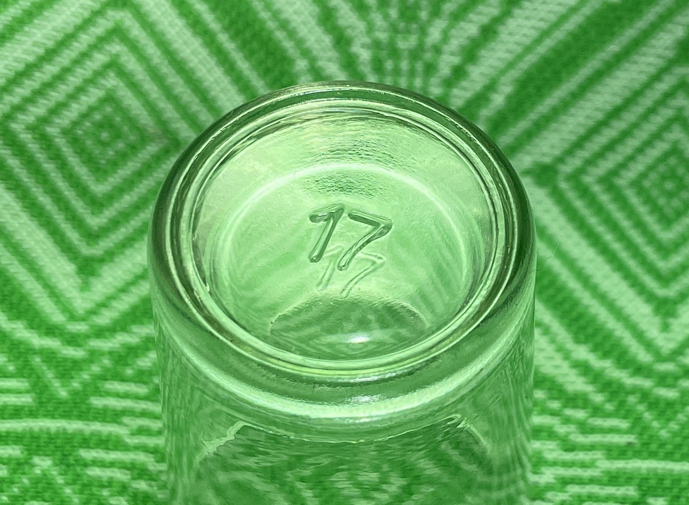 Vintage Glass Medicine Cups Lot of 4 🧪 Apothecary Pharmacy 1oz Mid Century