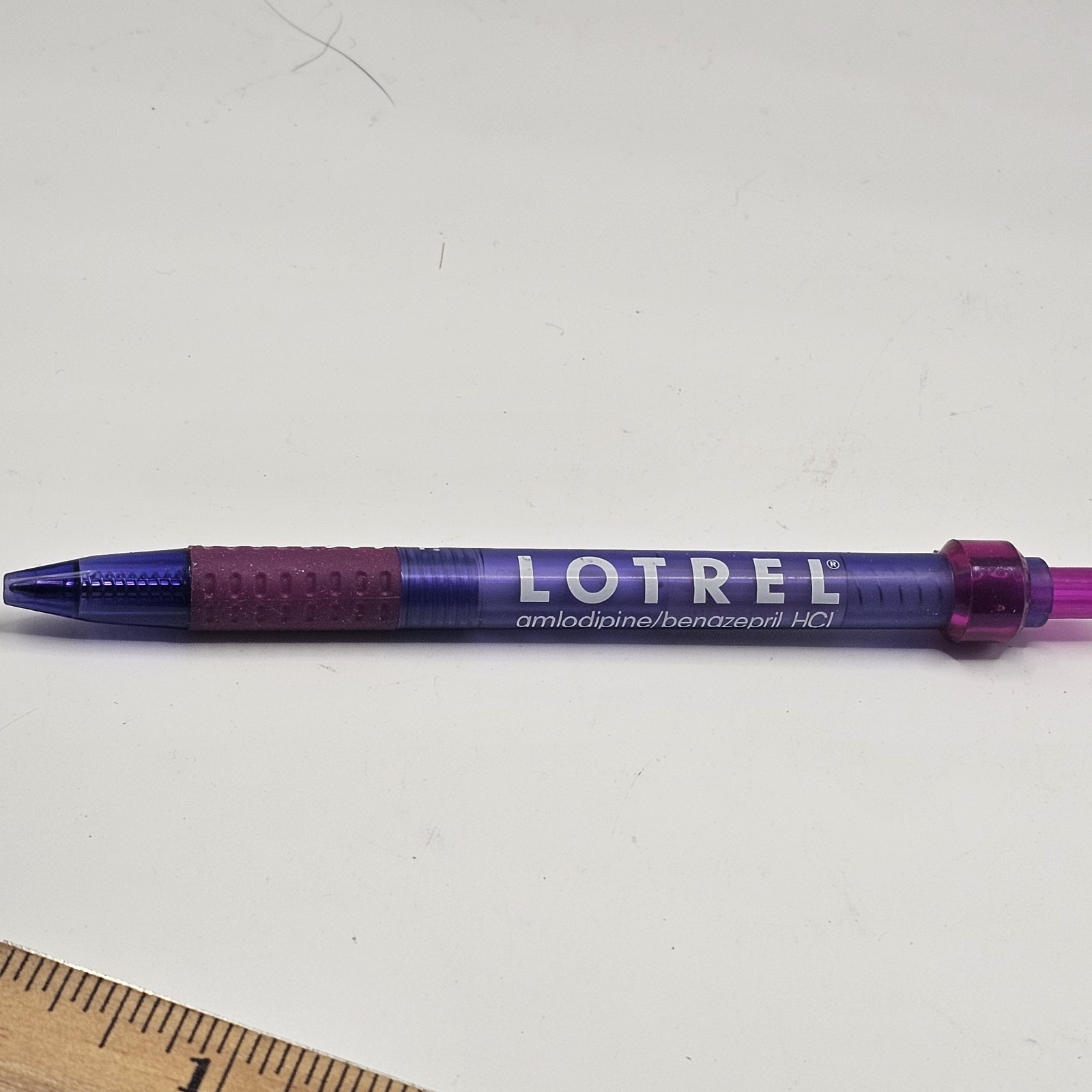 Lotrel Amlodipine Benazepril Pharmaceutical Drug Rep Promo Pen Vintage