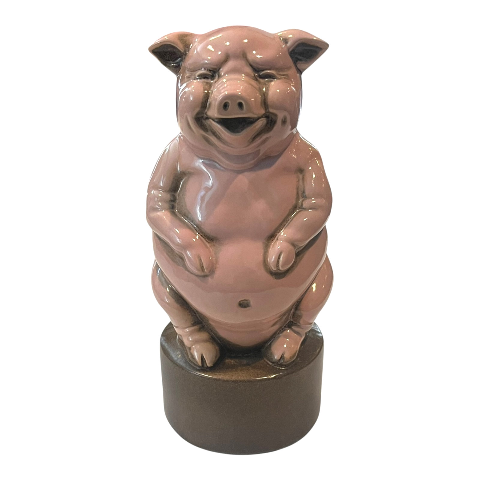 German Ceramic Pharmacy Donation Pig Bank Apothecary Counter Spardose Vintage