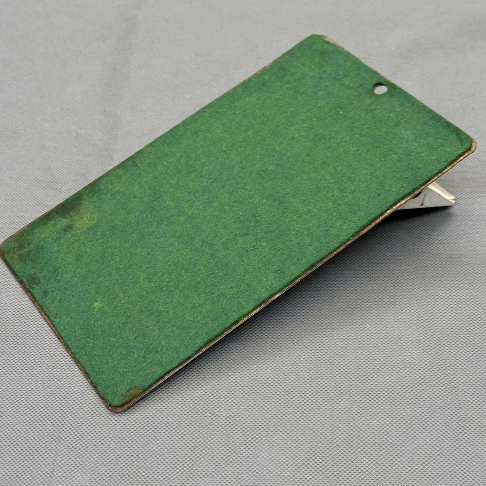 Vintage Metal Mini Clipboard Advertising West Wholesale Drug Co Philadelphia