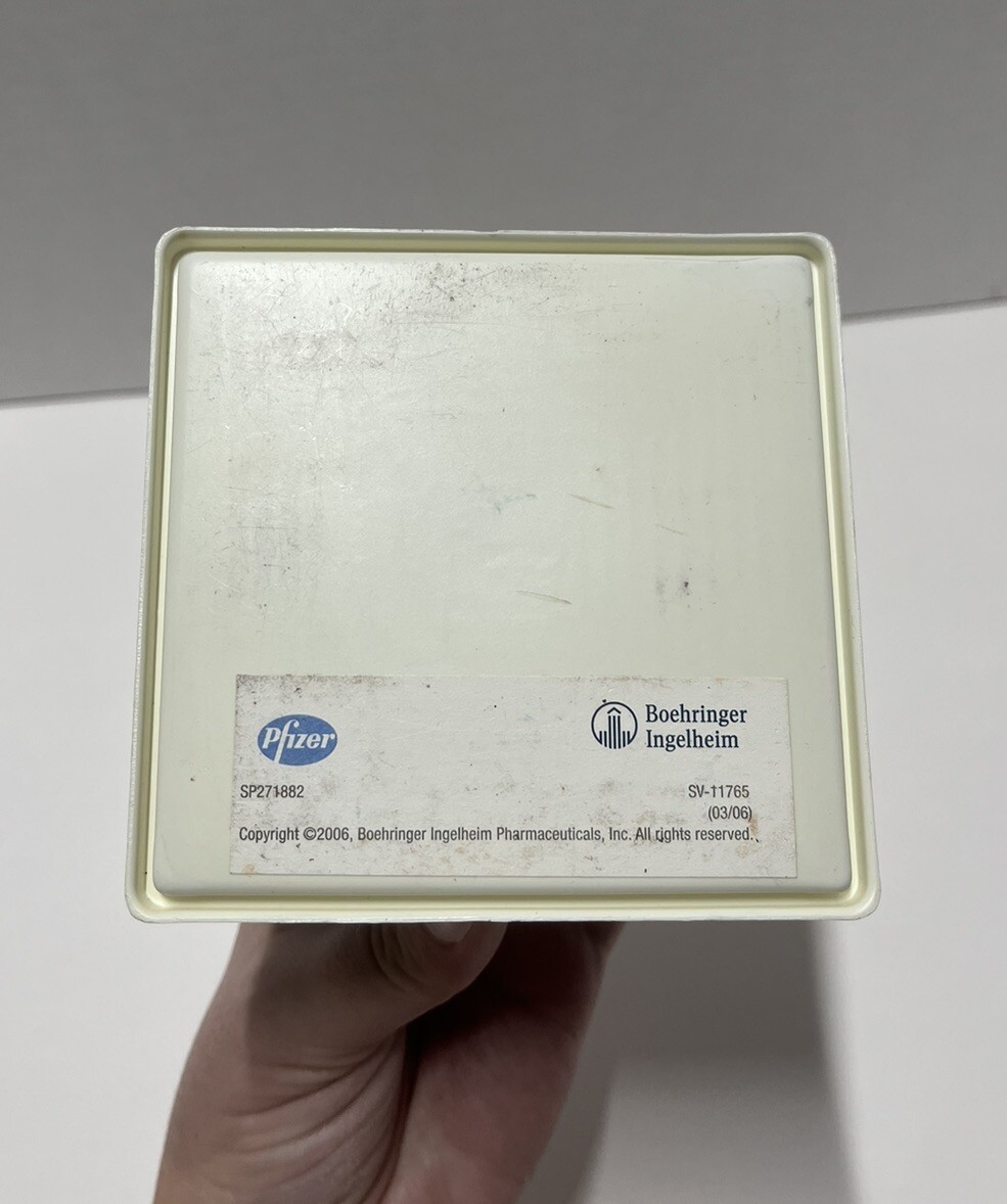 2006 Pfizer Promo Spiriva HandiHaler Office/Home Memo Pad Organizer Sticky Note