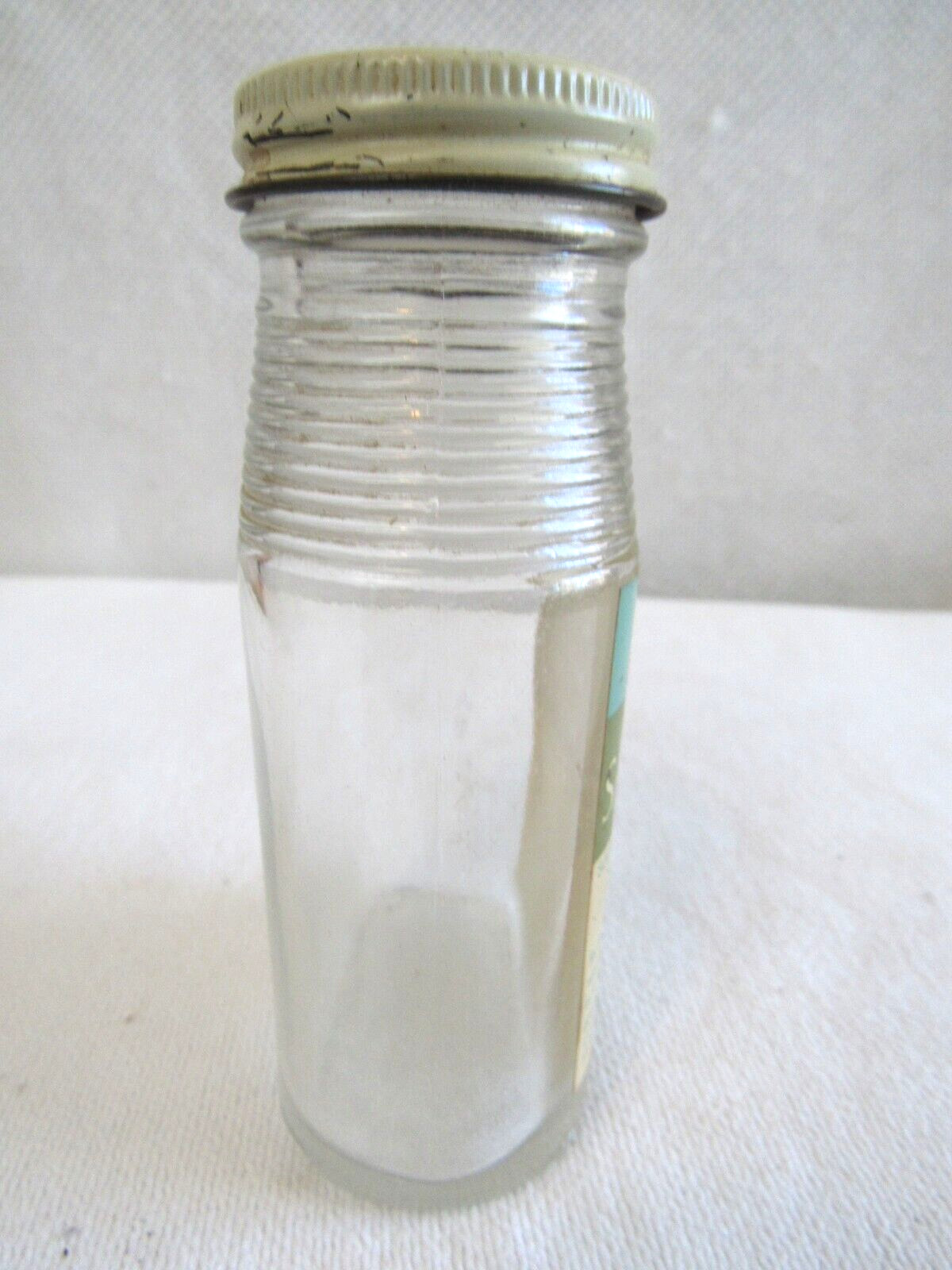 VINTAGE REXALL DRUG 1000 SACCHARIN TABLET BOTTLE 4.75″ TALL