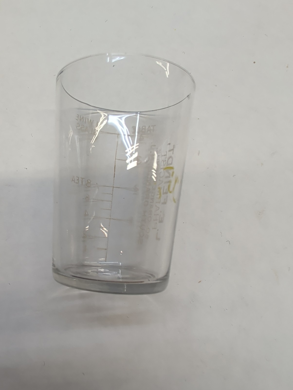 Zonite 2 Tablespoon Glass Apothecary Measuring Cup with Spout Plus 3 . QuickShip