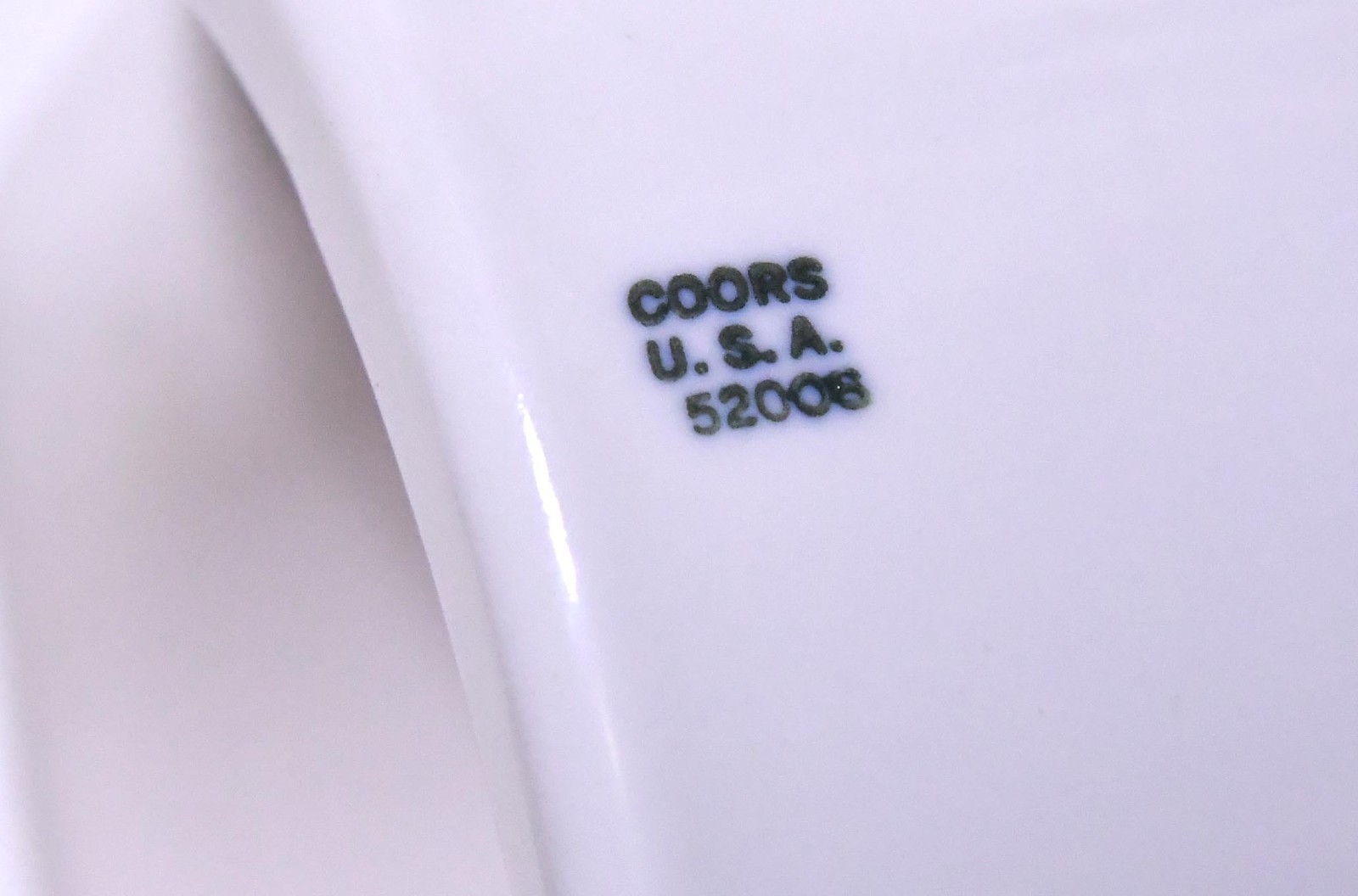 COORS 52006 MORTAR AND 52009 PESTLE WHITE CERAMIC