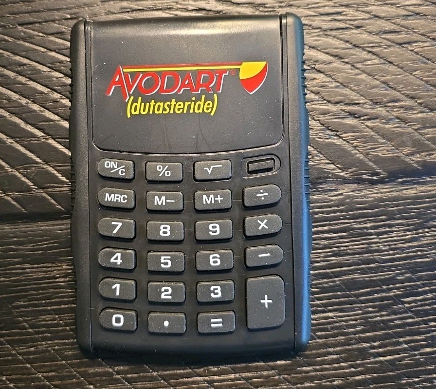 Avodart Calculator And Pen Pharmaceutical Drug Rep Promo Lot Vintage