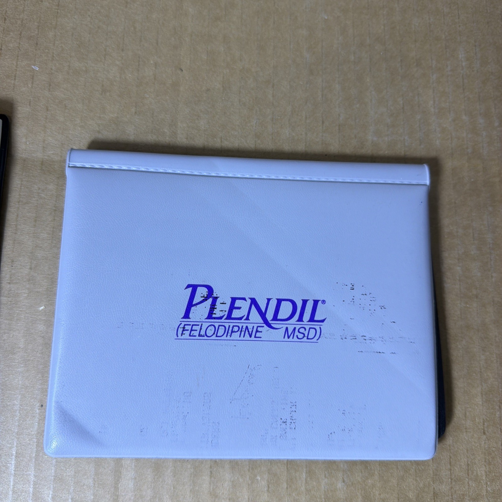 Vintage Medical Promo Organizer Lot Plendil Whitney Pharm Vintage