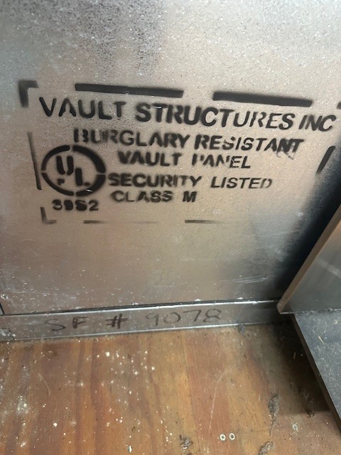 Pharmaceutical Walk In Safe DEA CLASS M, 6 SIDED LIGHTWEIGHT VAULT
