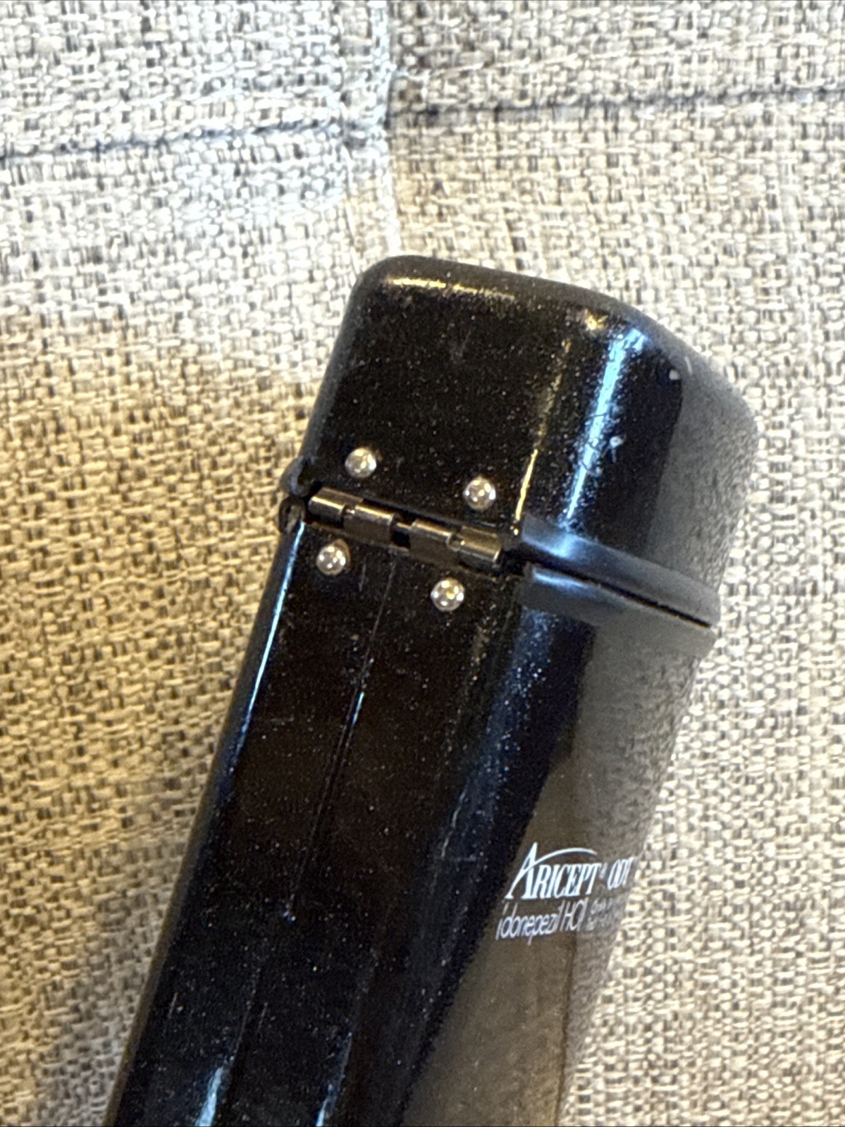Aricept Donepezil Promo drug Promotional Glasses case Hard with lid