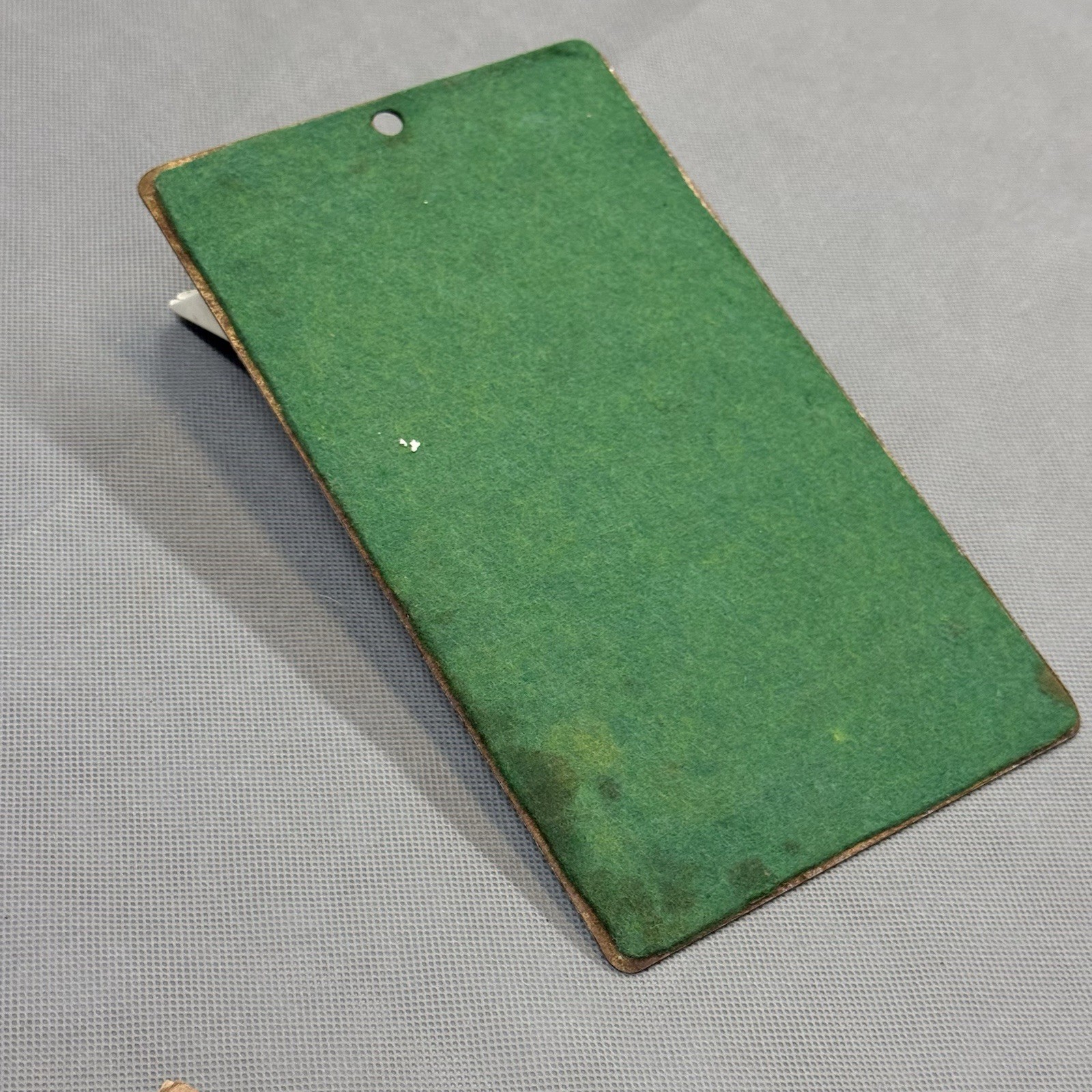 Vintage Metal Mini Clipboard Advertising West Wholesale Drug Co Philadelphia