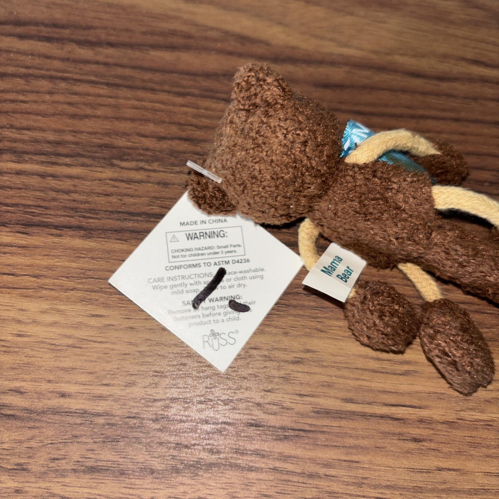 Russ Berrie Mirena Mama Bear Pen Toy Pharma Drug Rep Promo Plush