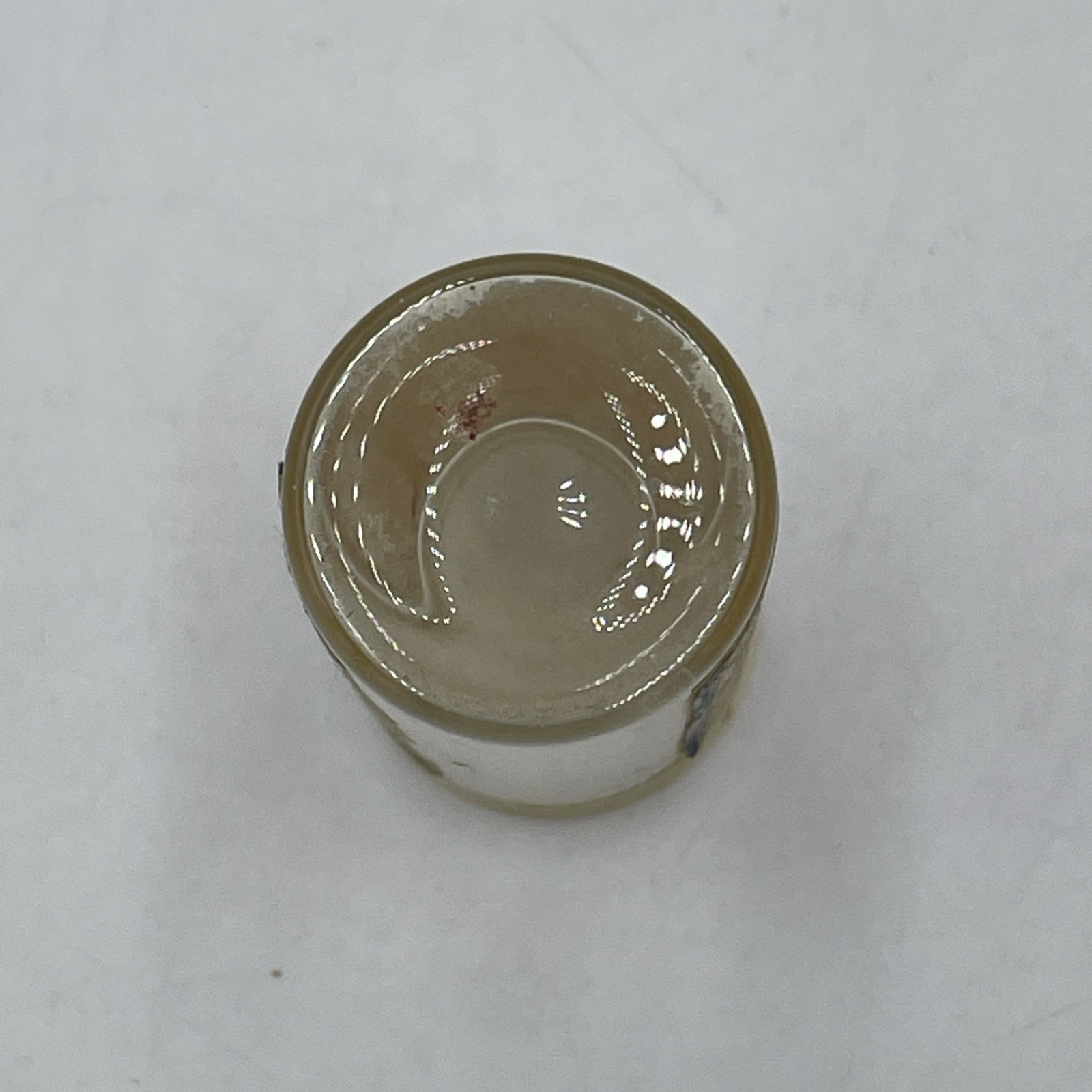 Vintage 1961 Prescription Drug Glass Bottle Plastic Lid “To Open Arteries” Rx