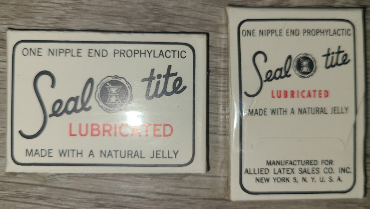 Vtg condoms, mixed lot – Ramses, Fourex Natural Skins, Seal tite prophylactic
