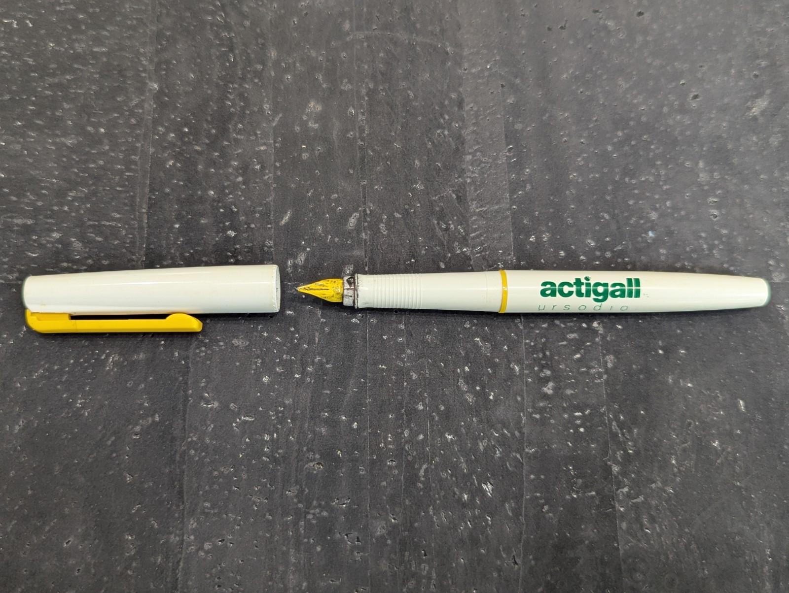 Vintage Big Pharma Drug Rep Fountain Pen, Actigall