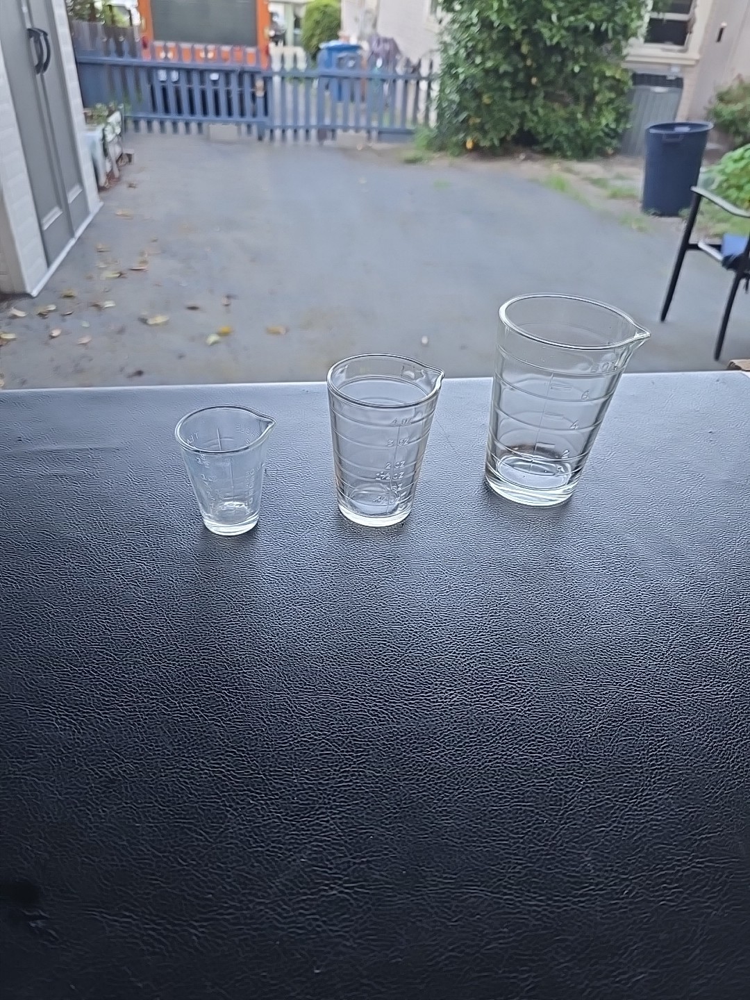 Vintage Measure Glass Cups From Pharmacy