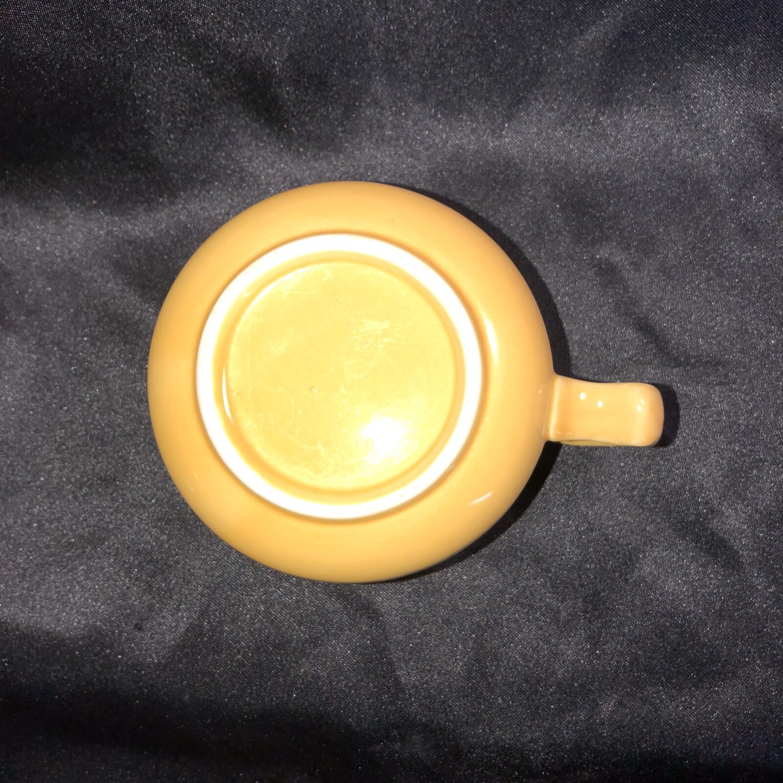 Aricept Drug Rep Promo Coffee Cup Yellow Pharmaceutical Advertising Banned Gifts