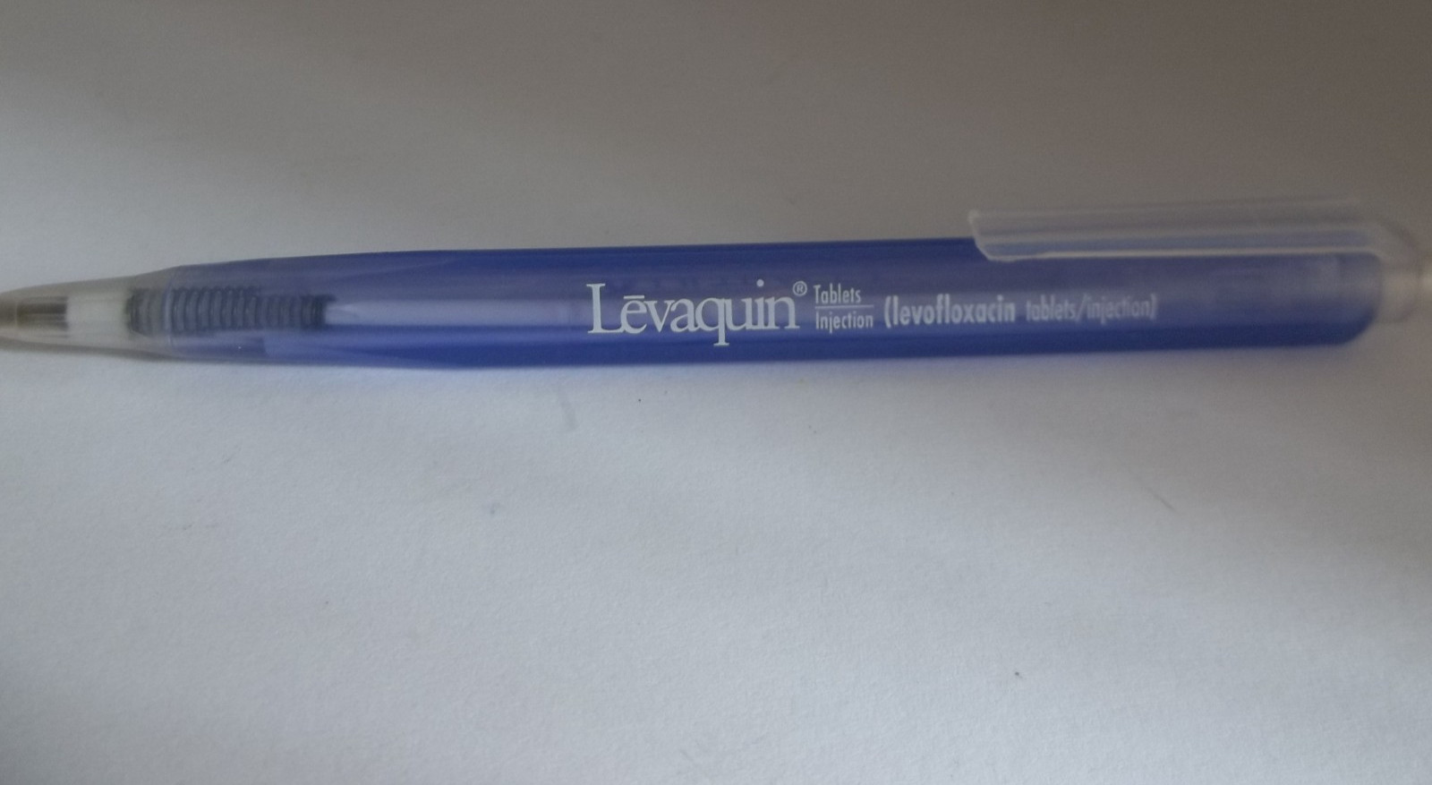 Lot of 7 Vintage Pharma Pens – Cipro Levaquin Sporanox Biaxin Pletal Risperdal