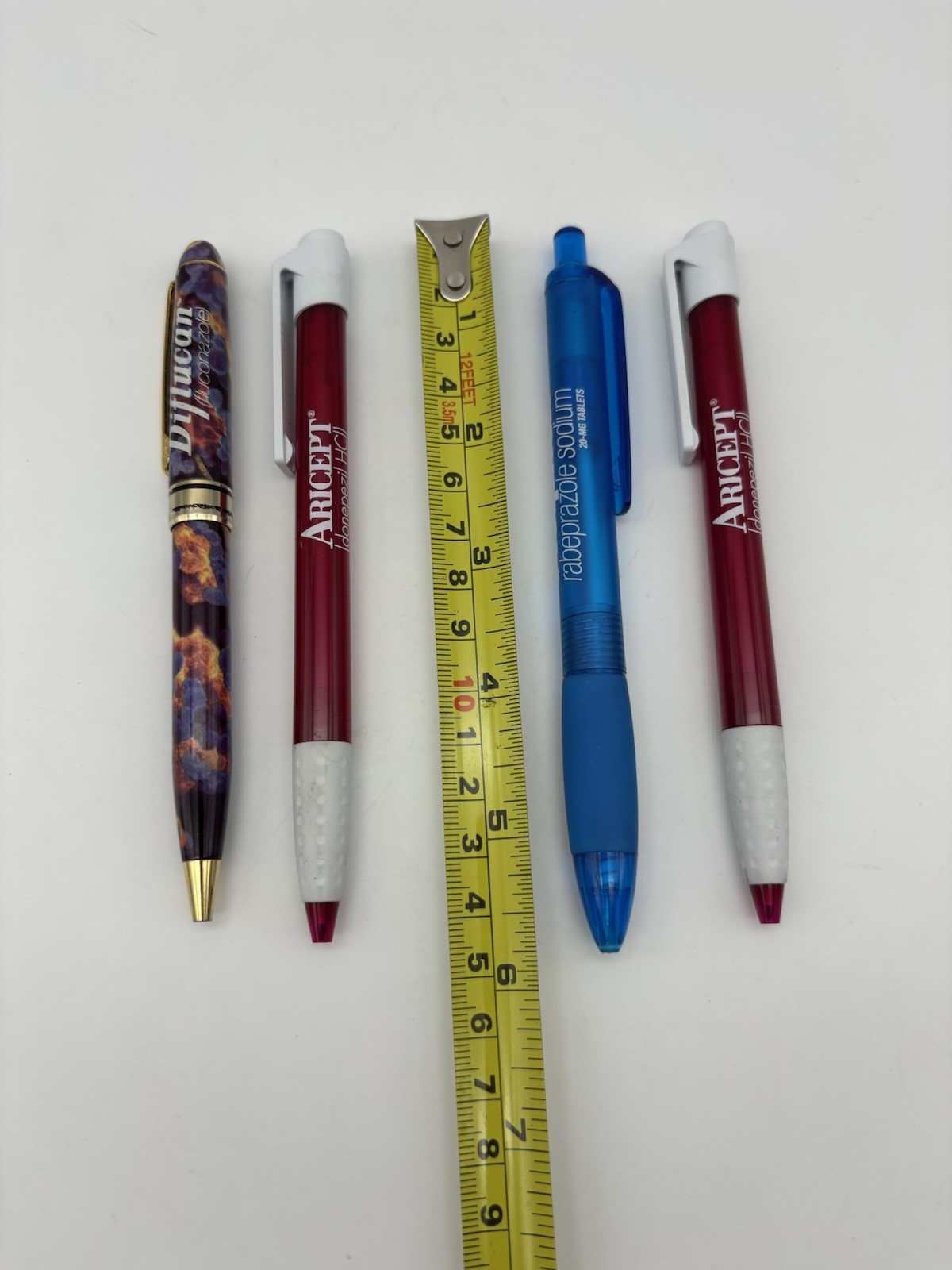 Pharmaceutical Drug Rep Pens 1-Diflucan 2-Aricept 1-Aciphex