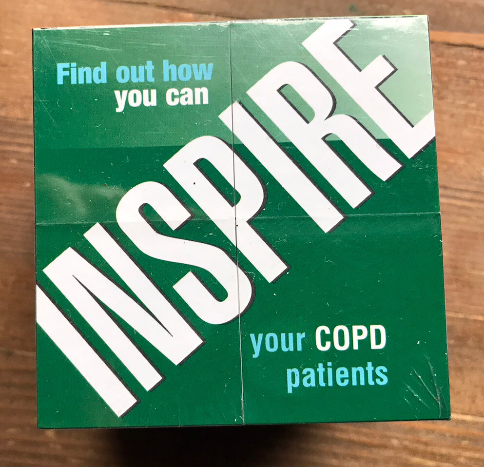 SPIRIVA PHARMACUETICAL DRUG REP CUBE