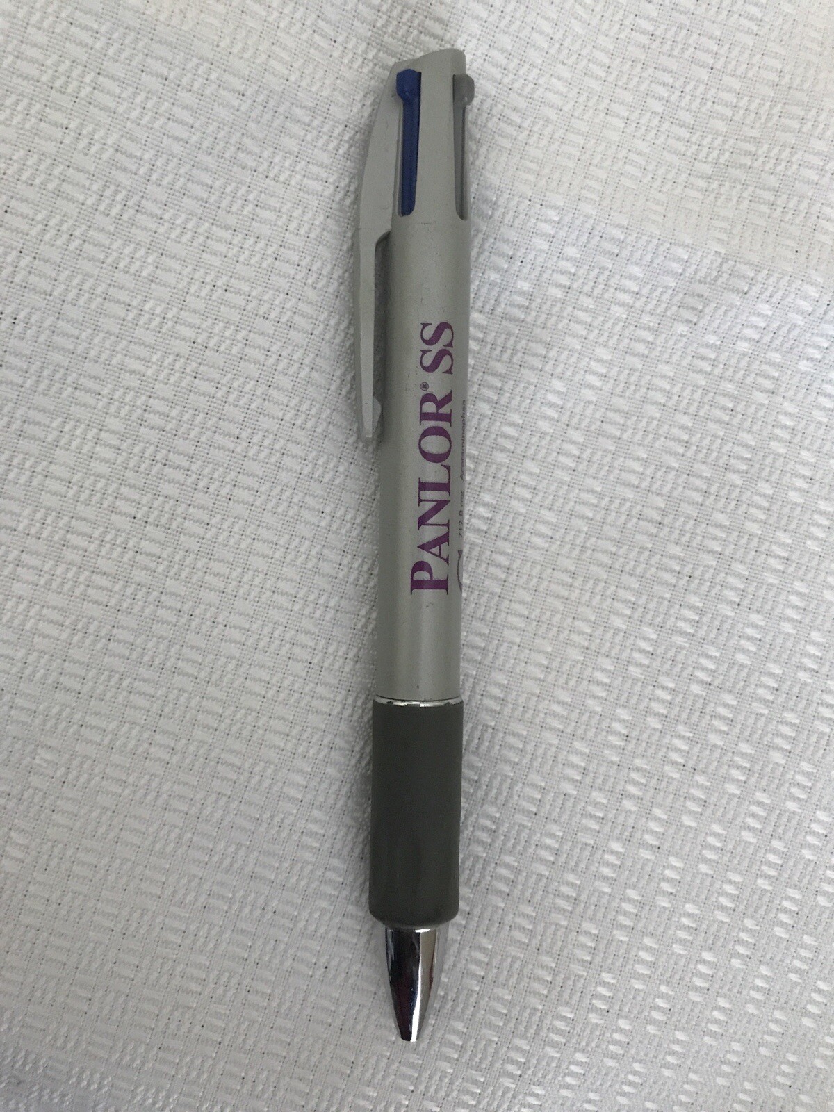 Rare Panlor SS Drug Rep Pharmaceutical Promo Advertising gray Pen blue red black