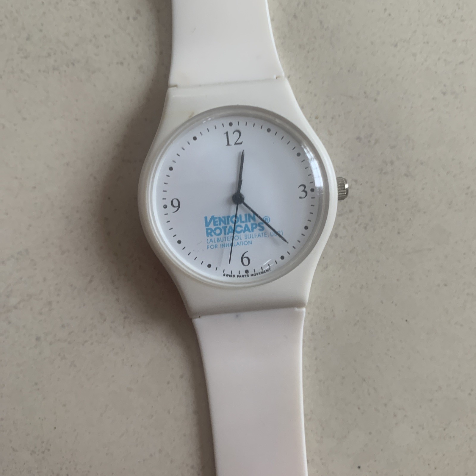 Vintage Vent O Lin Pharmaceutical Rep. Promotion Watch (battery Not Included)